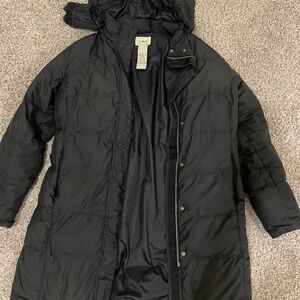 L.L. Bean Women's Black Puffer Jacket